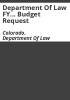 Department_of_Law_FY____budget_request