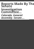 Reports_made_by_the_Senate_Investigation_Committee_regarding_their_findings_in_relation_to_investigations_of_state__county__and_city_offices_and_recommendations_thereon