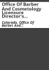 Office_of_Barber_and_Cosmetology_Licensure_director_s_policies