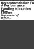 Recommendation_for_a_performance_funding_allocation_plan_to_the_Joint_Education_Committee