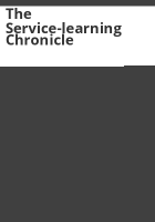 The_service-learning_chronicle