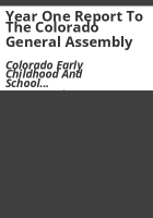Year_one_report_to_the_Colorado_General_Assembly