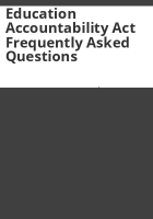 Education_accountability_Act_frequently_asked_questions