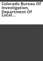 Colorado_Bureau_of_Investigation___Department_of_Local_Affairs_ADP_performance_evaluation