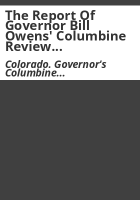 The_report_of_Governor_Bill_Owens__Columbine_Review_Commission