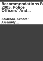 Recommendations_for_2005__Police_Officers__and_Firefighters__Pension_Reform_Commission